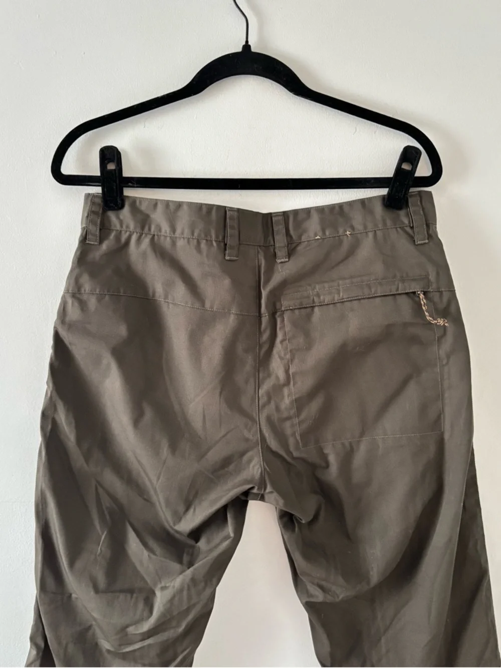 Fjallraven Men’s High Coast Trousers Bottoms Khaki Rewaxable G-1000 Waterproof
